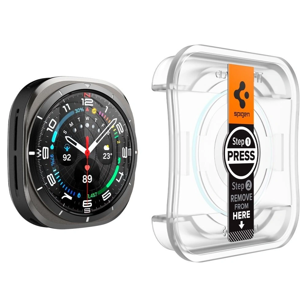 Hurtownia GSM - [OUTLET] Gehärtetes Glas Spigen GLAS.tR ez Fit Galaxy Watch Ultra 47mm Klar [2 PACK] - OT-862 - {ean13} - Hurt