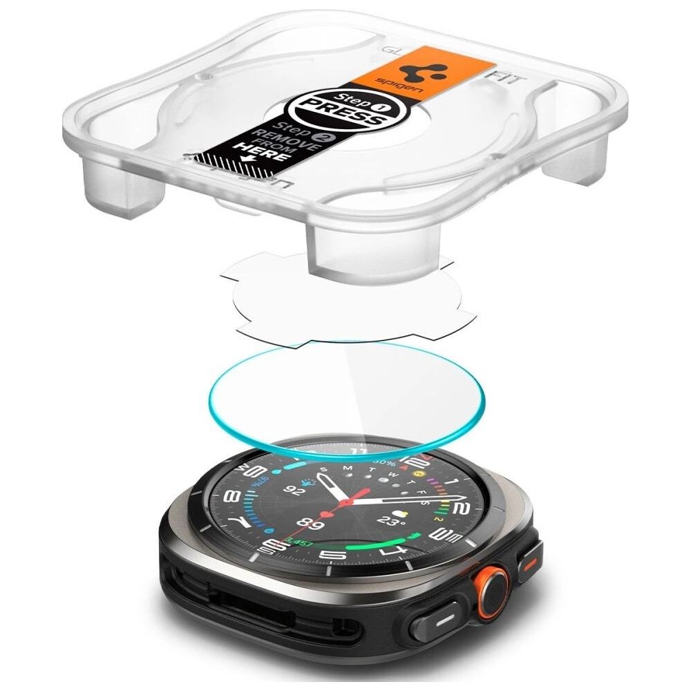 Hurtownia GSM - [OUTLET] Gehärtetes Glas Spigen GLAS.tR ez Fit Galaxy Watch Ultra 47mm Klar [2 PACK] - OT-862 - {ean13} - Hurt