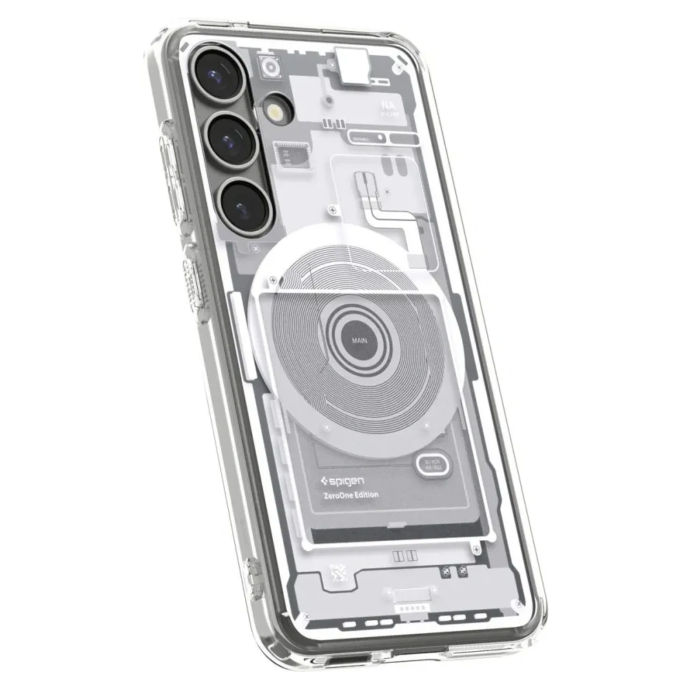 Hurtownia GSM - Spigen Ultra Hybrid Mag MagSafe Samsung Galaxy S25 Zero One Alb - SPN16721 - {ean13} - Hurt