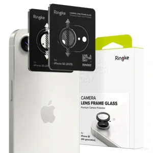 Hurtownia GSM - Ringke Protector pentru Cadru Camera Apple iPhone 16e Negru [2 PACHET] - RGK11791 - {ean13} - Hurt