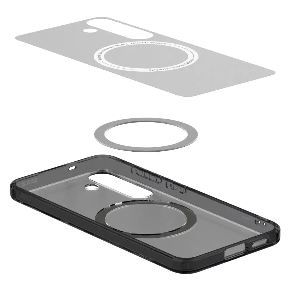 Hurtownia GSM - Spigen Ultra Hybrid Mag MagSafe Samsung Galaxy S25 Frost Black - SPN16722 - {ean13} - Hurt