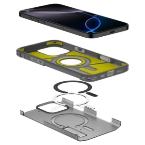 Hurtownia GSM - Spigen Tough Armor T Mag MagSafe Apple iPhone 16 Pro Frost Black - SPN16725 - {ean13} - Hurt