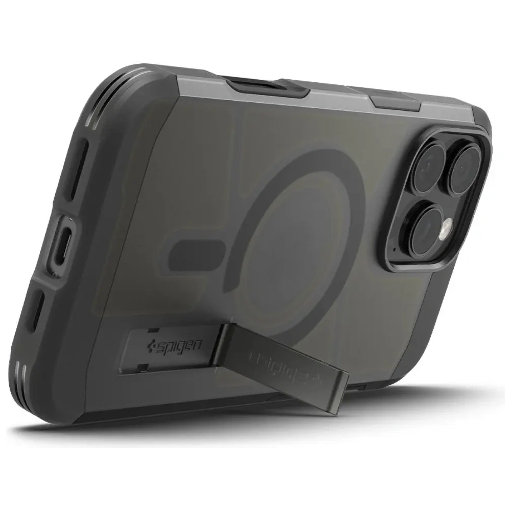 Wholesale Spigen Tough Armor T Mag MagSafe Apple iPhone 16 Pro Max Frost Black - SPN16726 - {ean13} - Hurt