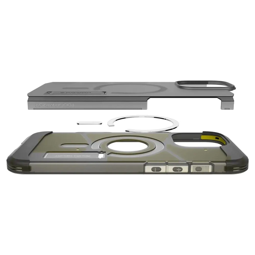 Wholesale Spigen Tough Armor T Mag MagSafe Apple iPhone 16 Pro Max Frost Black - SPN16726 - {ean13} - Hurt