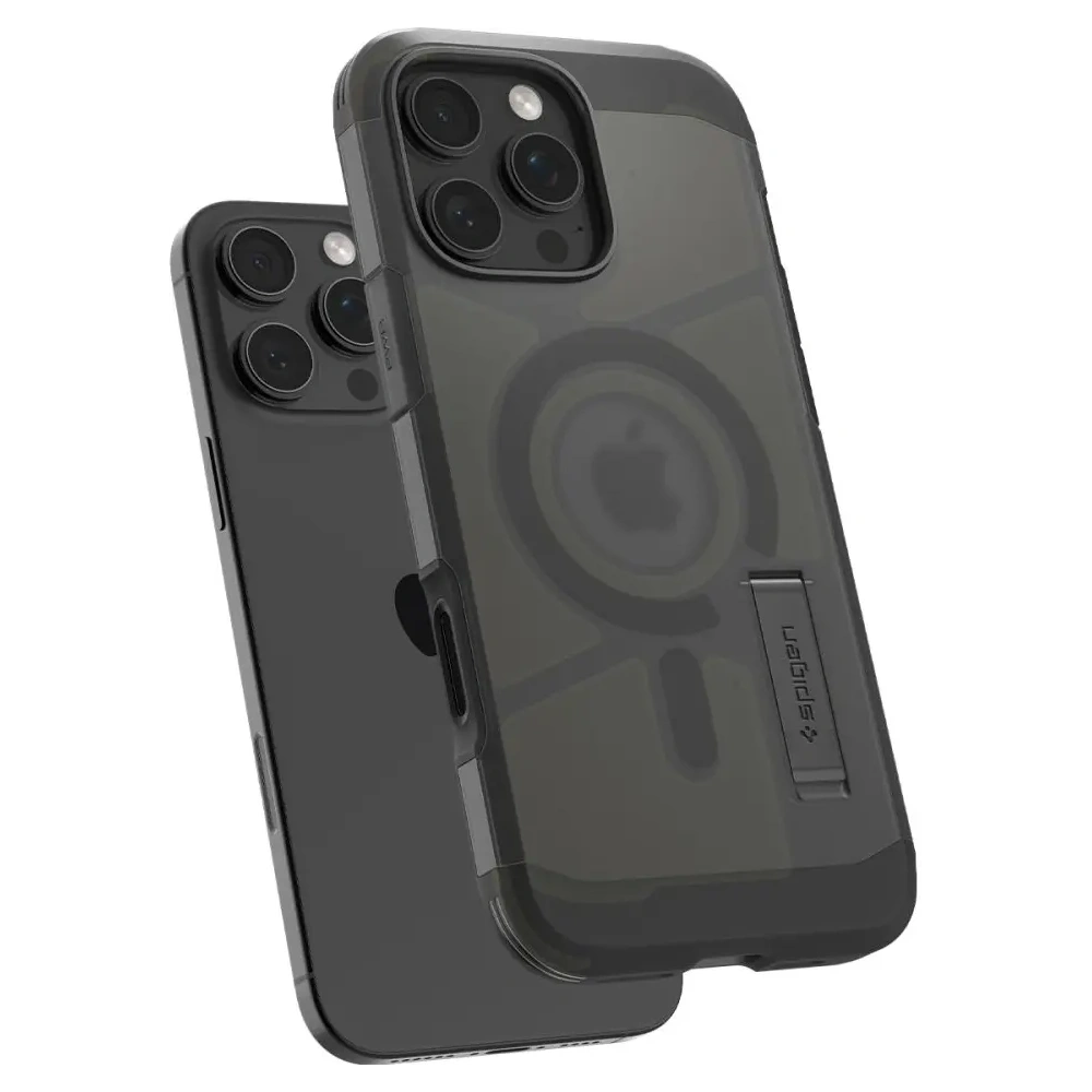 Wholesale Spigen Tough Armor T Mag MagSafe Apple iPhone 16 Pro Max Frost Black - SPN16726 - {ean13} - Hurt