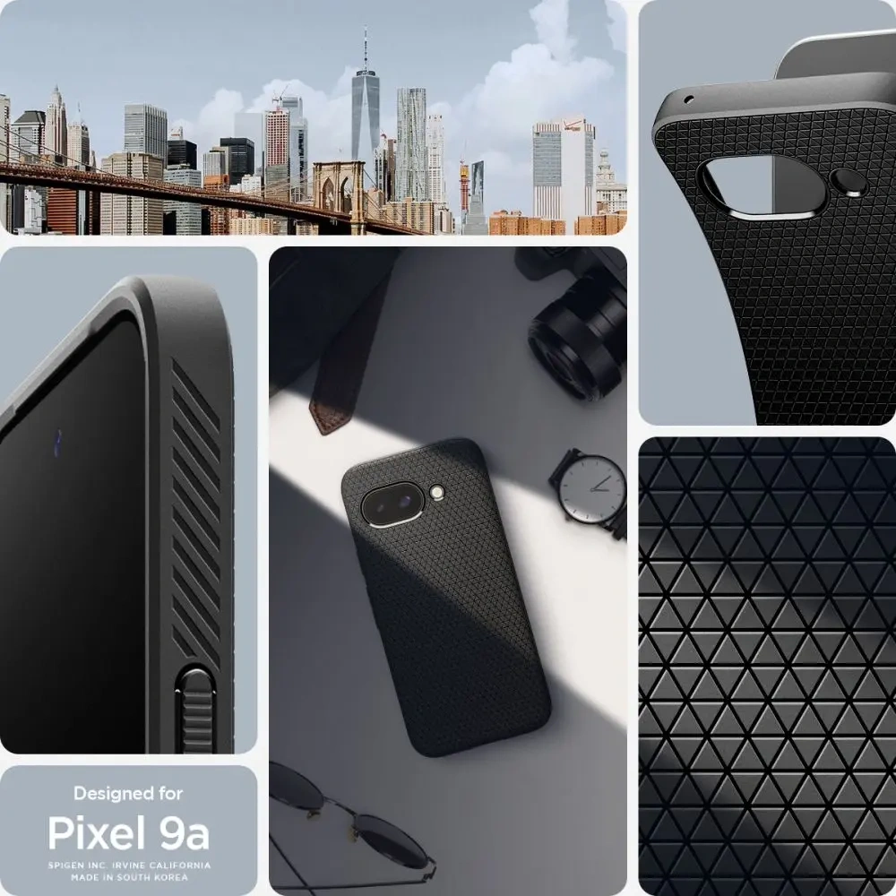 Hurtownia GSM - Spigen Liquid Air Google Pixel 9a Matt Fekete - SPN16728 - {ean13} - Hurt