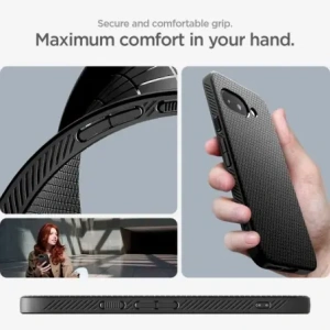 Hurtownia GSM - Spigen Liquid Air Google Pixel 9a Negru Mat - SPN16728 - {ean13} - Hurt