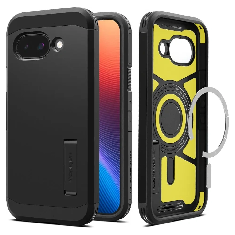 Hurtownia GSM - Spigen Tough Armor Mag MagSafe Google Pixel 9a Fekete - SPN16730 - {ean13} - Hurt