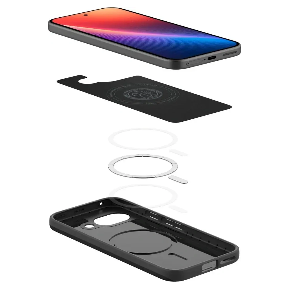 Wholesale Spigen Thin Fit Mag MagSafe Google Pixel 9a Black - SPN16731 - {ean13} - Hurt