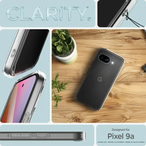 Etui Spigen Ultra Hybrid Google Pixel 9a Crystal Clear