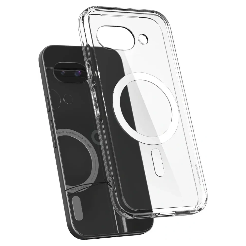 Wholesale Spigen Ultra Hybrid Mag MagSafe Google Pixel 9a Clear/white - SPN16733 - {ean13} - Hurt