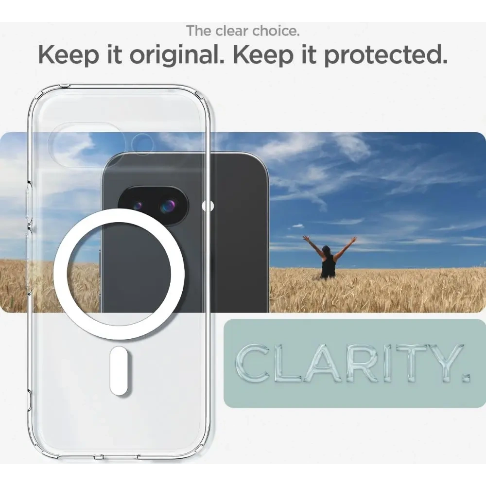 Hurtownia GSM - Spigen Ultra Hybrid Mag MagSafe Google Pixel 9a Čirý/bílý - SPN16733 - {ean13} - Hurt