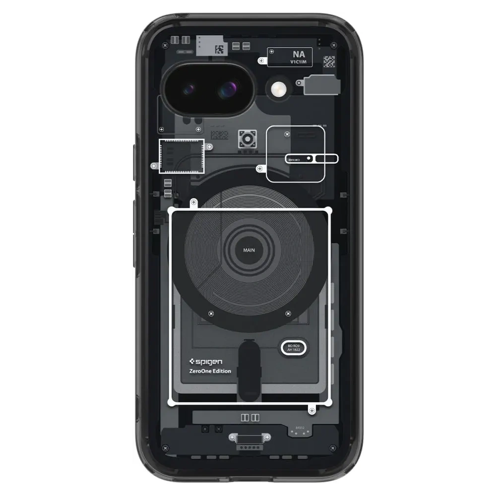 Hurtownia GSM - Spigen Ultra Hybrid Mag MagSafe Google Pixel 9a Zero One Negru - SPN16734 - {ean13} - Hurt