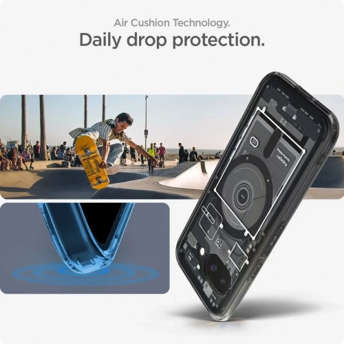 Etui Spigen Ultra Hybrid Mag MagSafe Google Pixel 9a Zero One Black