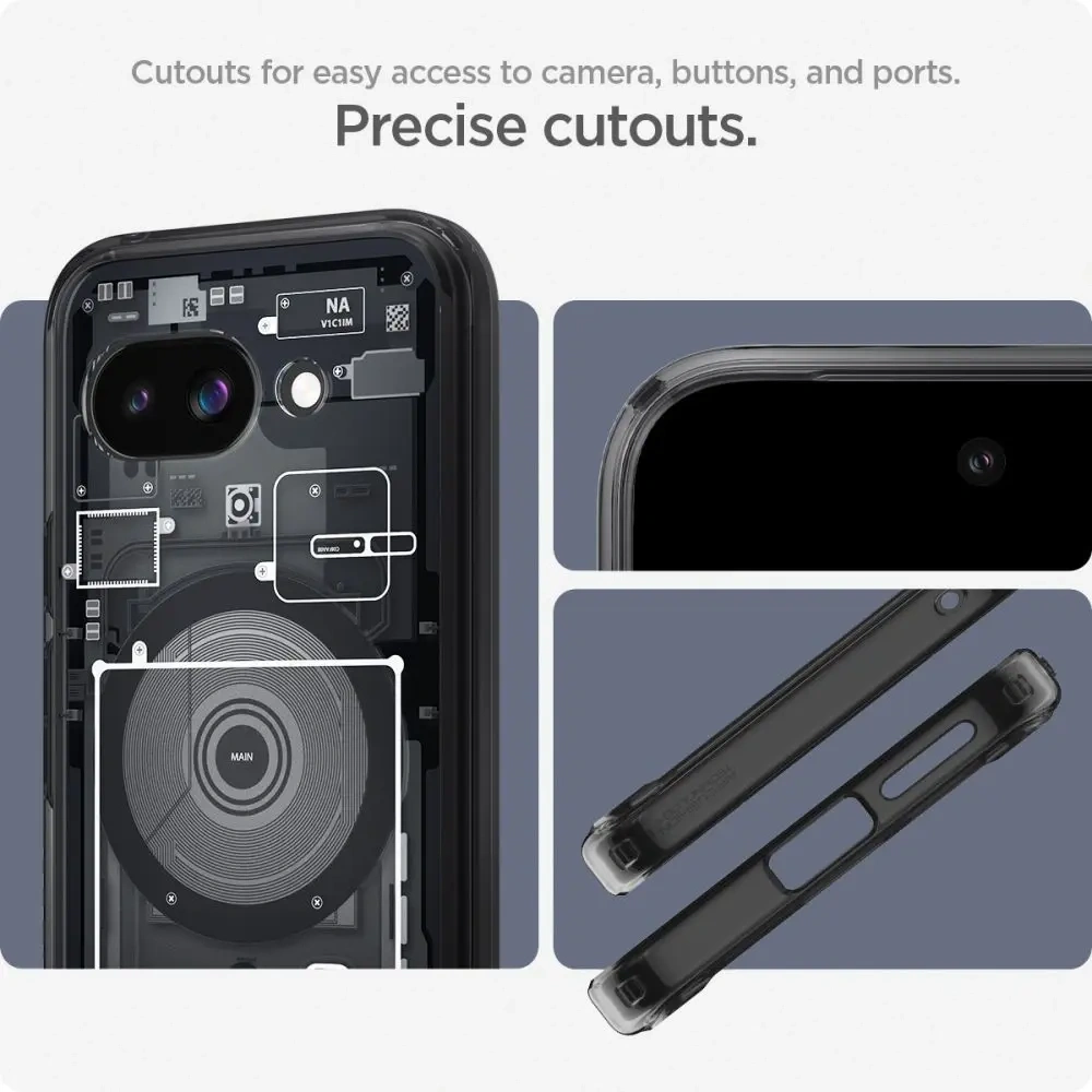 Wholesale Spigen Ultra Hybrid Mag MagSafe Google Pixel 9a Zero One Black - SPN16734 - {ean13} - Hurt