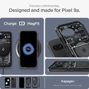Hurtownia GSM - Spigen Ultra Hybrid Mag MagSafe Google Pixel 9a Zero One Negru - SPN16734 - {ean13} - Hurt
