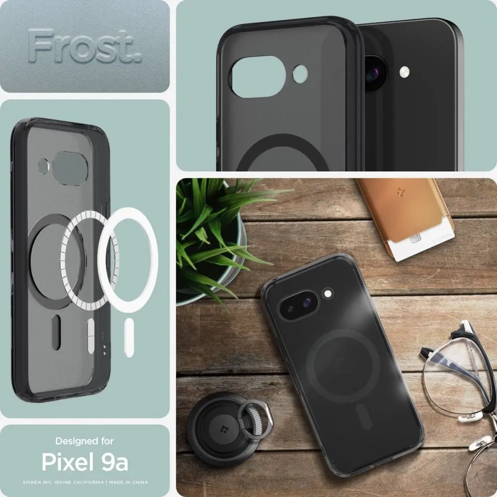 Hurtownia GSM - Spigen Ultra Hybrid Mag MagSafe Google Pixel 9a Frost Black - SPN16735 - {ean13} - Hurt