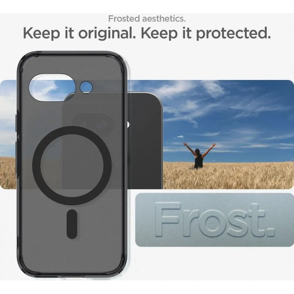 Hurtownia GSM - Spigen Ultra Hybrid Mag MagSafe Google Pixel 9a Frost Black - SPN16735 - {ean13} - Hurt