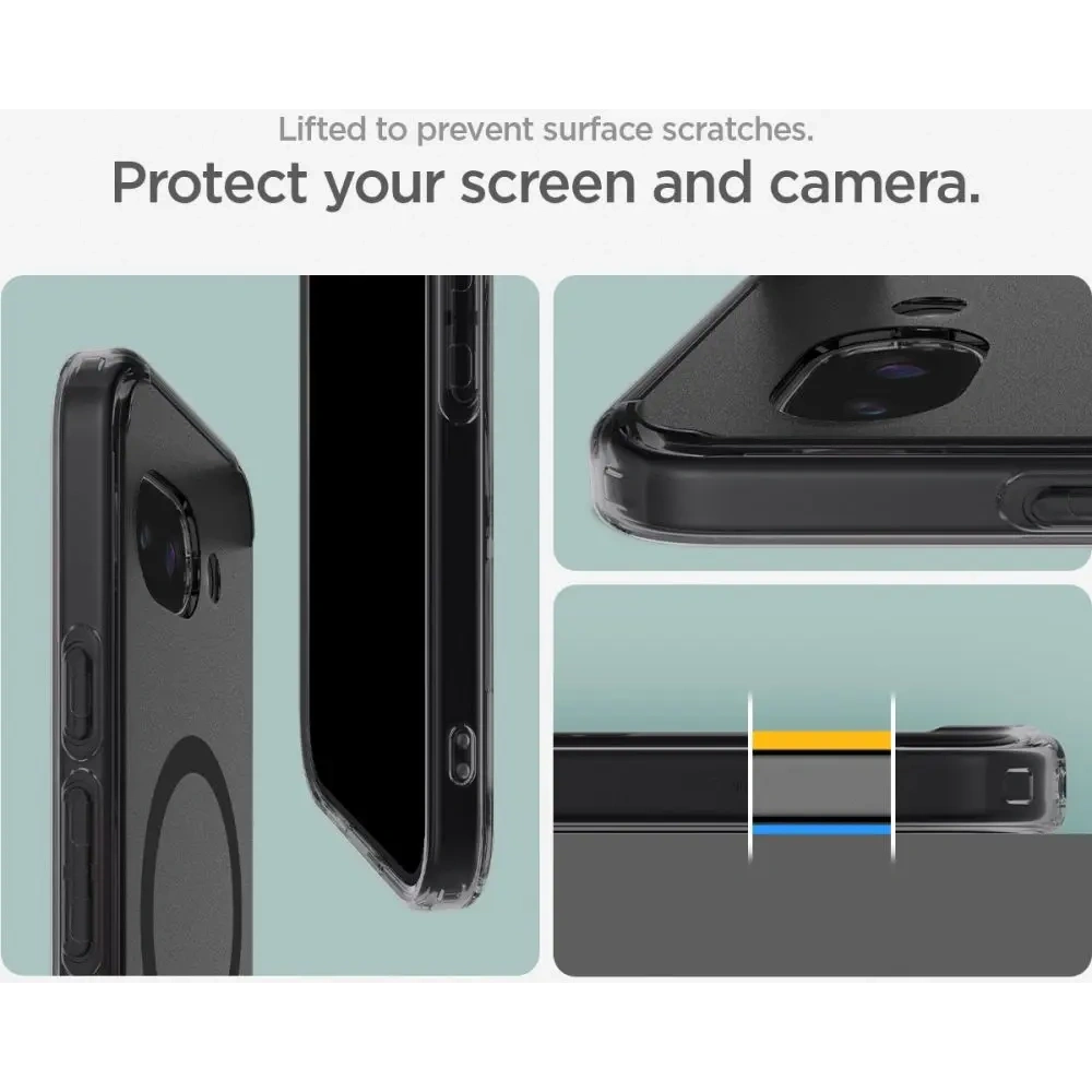 Hurtownia GSM - Spigen Ultra Hybrid Mag MagSafe Google Pixel 9a Frost Black - SPN16735 - {ean13} - Hurt