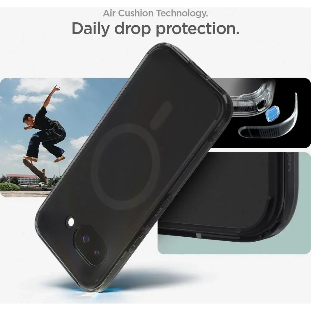 Hurtownia GSM - Spigen Ultra Hybrid Mag MagSafe Google Pixel 9a Frost Black - SPN16735 - {ean13} - Hurt