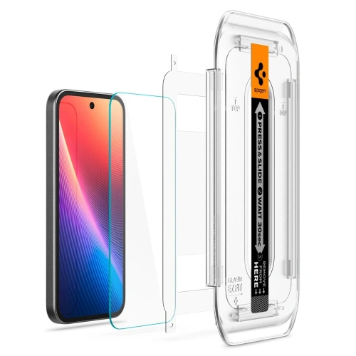 Szkło hartowane Spigen GLAS.tR ez Fit Google Pixel 9a Clear [2 PACK]