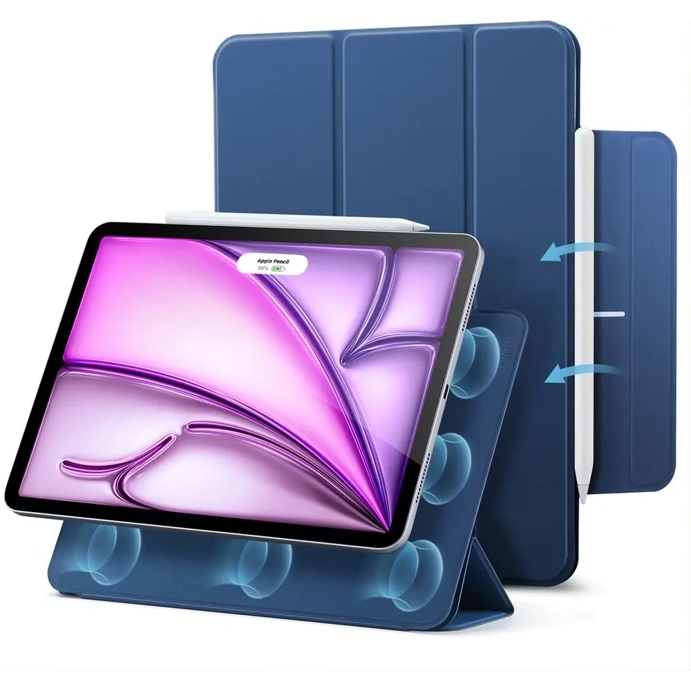 Hurtownia GSM - Etui ESR Rebound Magnetic Apple Apple iPad Pro 12.9 2020/2021/2022 (4., 5. i 6. generacji) / Air 13" 2024 (6. generacji) / 13" 2025 (7. generacji) Navy Blue - ESR898 - {ean13} - Hurt