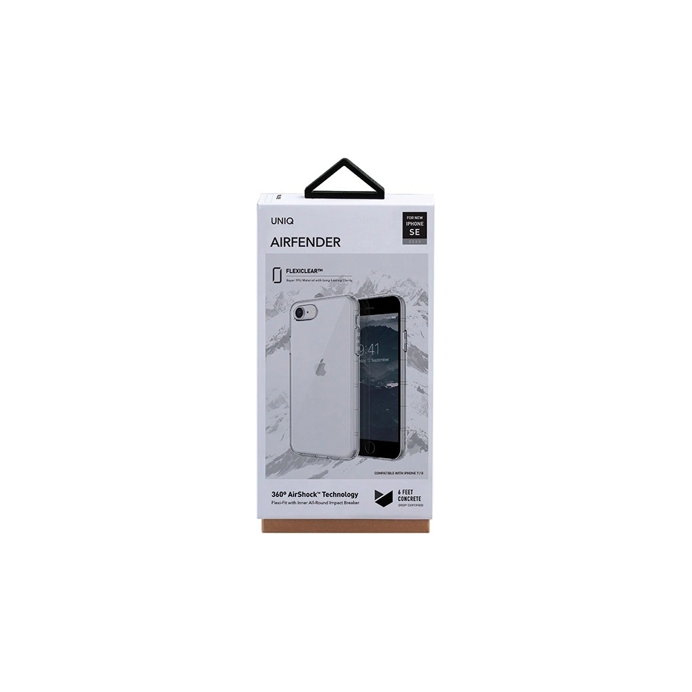 Hurtownia GSM - Etui UNIQ Air Fender Apple iPhone SE 2022/SE 2020/8/7 nude transparent - UNIQ217CL - {ean13} - Hurt