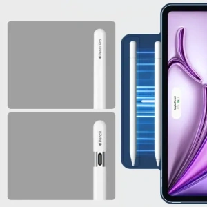 Hurtownia GSM - ESR Rebound Magnetic Apple Apple iPad Pro 12.9 2020/2021/2022 (4, 5, 6. Gen) / Air 13" 2024 (6. Gen) / 13" 2025 (7. Gen) Marineblau - ESR898 - {ean13} - Hurt