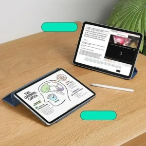 Hurtownia GSM - ESR Rebound Magnetic Apple Apple iPad Pro 12.9 2020/2021/2022 (4, 5, 6. Gen) / Air 13" 2024 (6. Gen) / 13" 2025 (7. Gen) Marineblau - ESR898 - {ean13} - Hurt