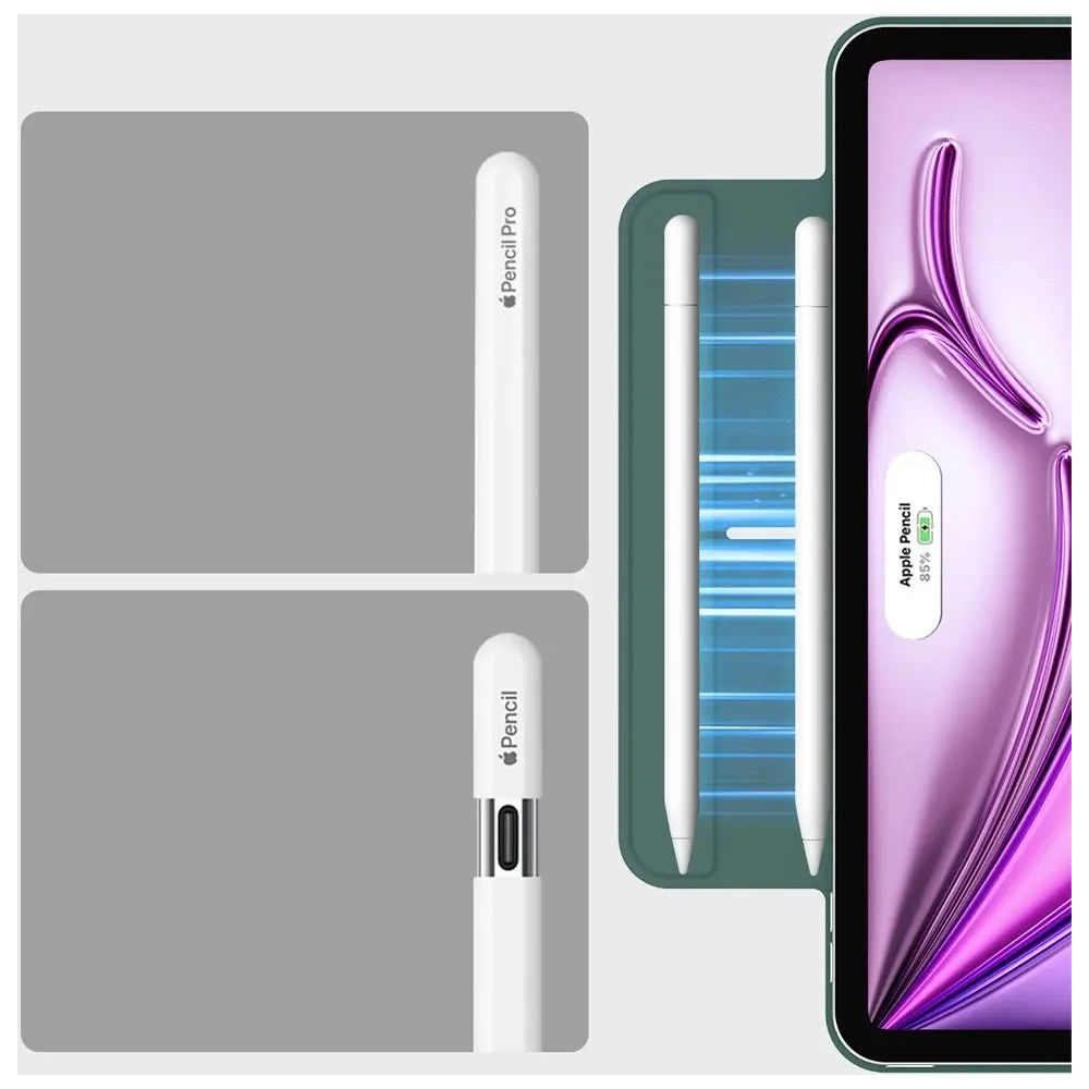 Wholesale ESR Rebound Magnetic Apple Apple iPad Pro 12.9 2020/2021/2022 (4, 5, 6 gen) / Air 13" 2024 (6 gen) / 13" 2025 (7 gen) Forest Green - ESR899 - {ean13} - Hurt