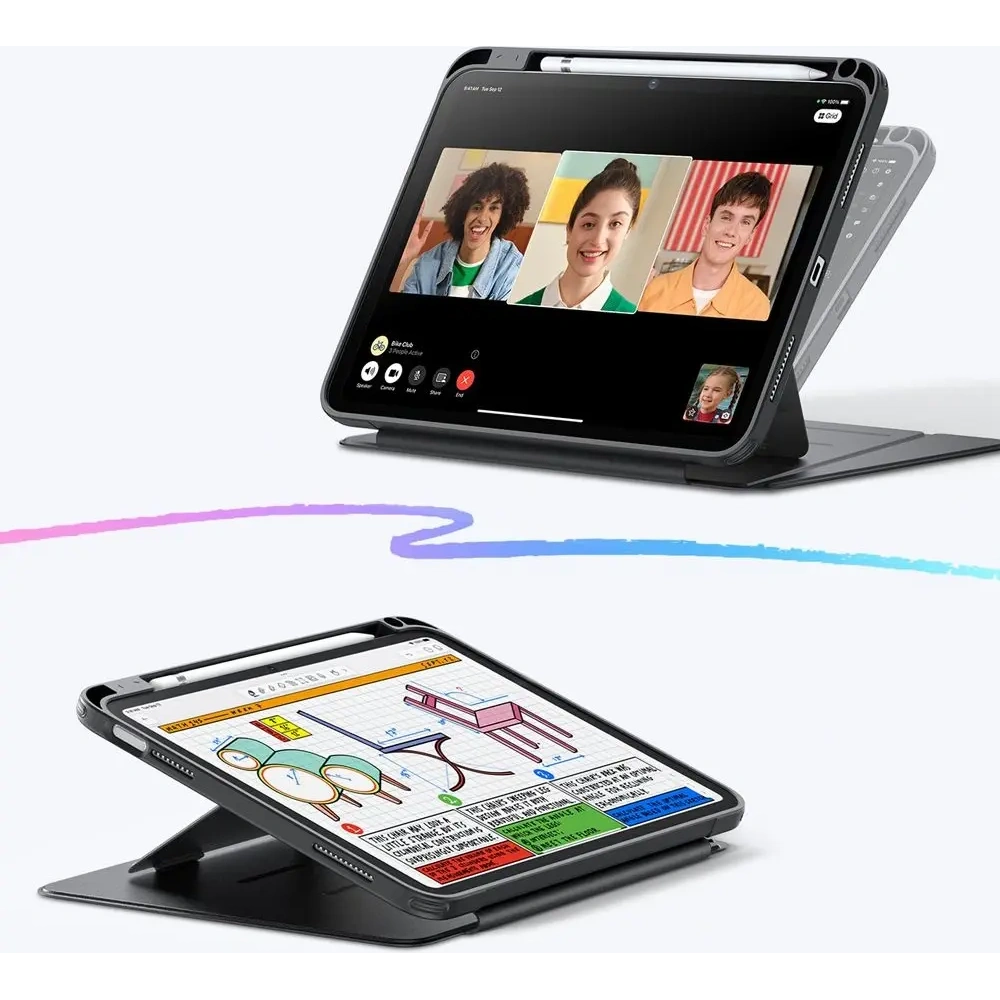 Hurtownia GSM - Etui ESR Flip Hybrid Apple iPad 10.9" 2022 (10. generacji) / 11" 2025 (11. generacji) Black - ESR900 - {ean13} - Hurt