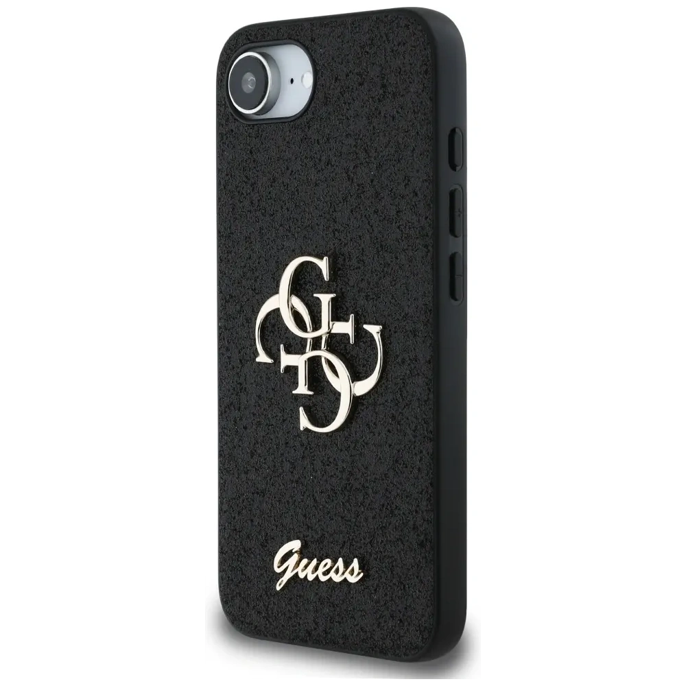 Wholesale Guess Fixed Glitter Big 4G Apple iPhone 16e black - GUE4465 - {ean13} - Hurt