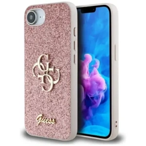 Wholesale Guess Fixed Glitter Big 4G Apple iPhone 16e pink - GUE4466 - {ean13} - Hurt