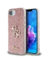 Guess Fixed Glitter Big 4G Apple iPhone 16e pink