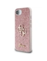Hurtownia GSM - Etui Guess Fixed Glitter Big 4G do Apple iPhone 16e różowy - GUE4466 - {ean13} - Hurt