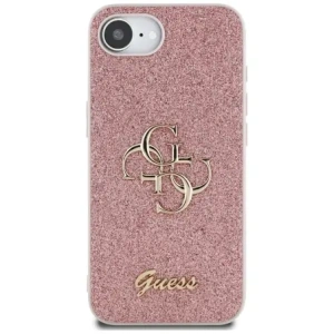 Wholesale Guess Fixed Glitter Big 4G Apple iPhone 16e pink - GUE4466 - {ean13} - Hurt