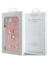 Wholesale Guess Fixed Glitter Big 4G Apple iPhone 16e pink - GUE4466 - {ean13} - Hurt