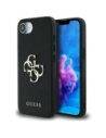 Guess Grained Big 4G Logo Small Classic Logo Apple iPhone 16e schwarz