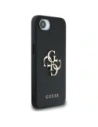 Hurtownia GSM - Guess Grained Big 4G Logo Small Classic Logo Apple iPhone 16e schwarz - GUE4467 - {ean13} - Hurt