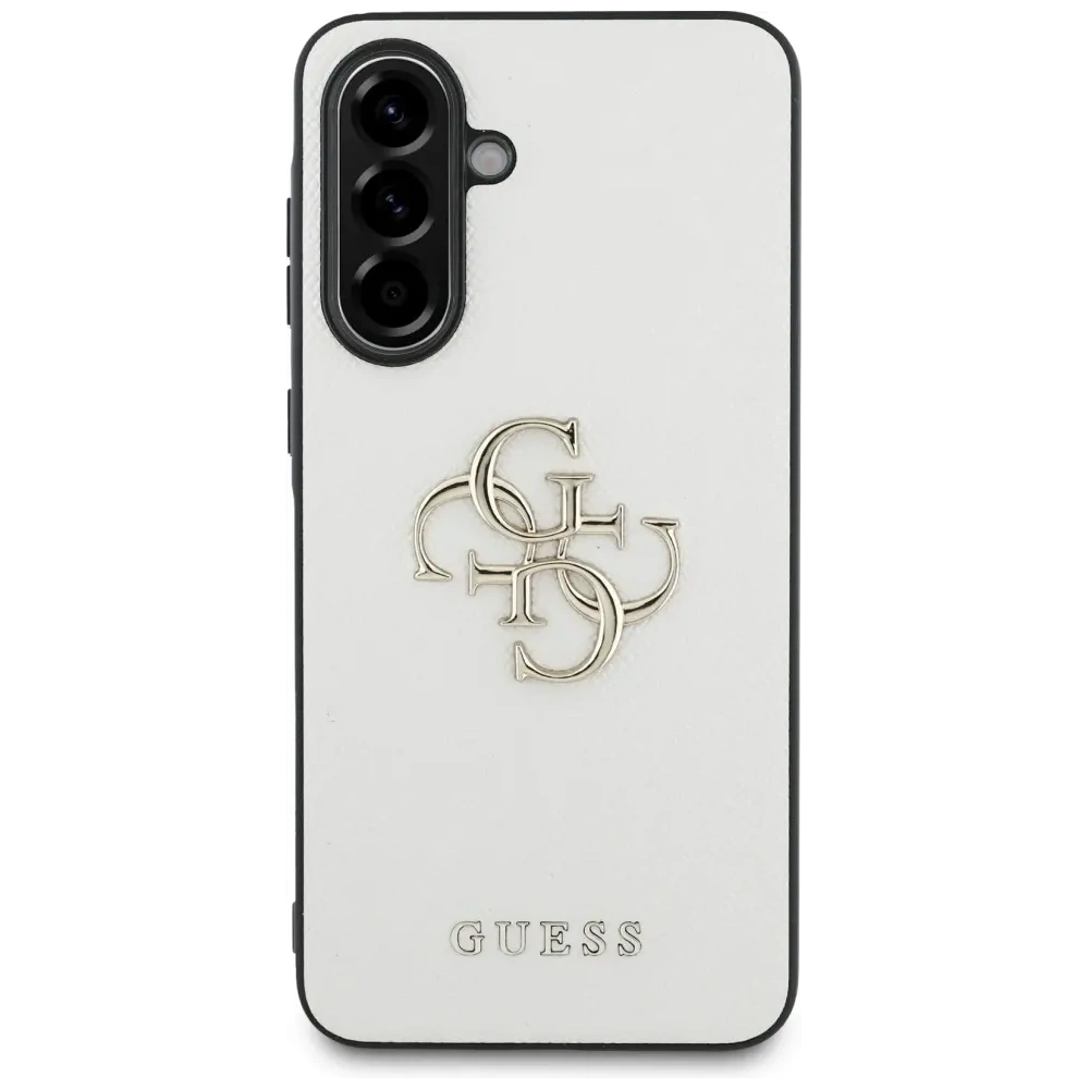 Hurtownia GSM - Guess Grained Big 4G Logo Small Classic Logo Samsung Galaxy A56 béžová - GUE4468 - {ean13} - Hurt