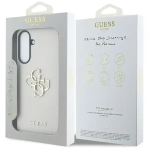 Hurtownia GSM - Guess Geprägtes Big 4G Logo Kleines Klassisches Logo Samsung Galaxy A56 beige - GUE4468 - {ean13} - Hurt