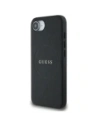 Hurtownia GSM - Guess Grained Ring MagSafe Apple iPhone 16e fekete - GUE4469 - {ean13} - Hurt