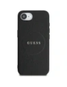 Hurtownia GSM - Guess Grained Ring MagSafe Apple iPhone 16e fekete - GUE4469 - {ean13} - Hurt