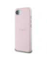 Wholesale Guess Grained Ring MagSafe Apple iPhone 16e pink - GUE4470 - {ean13} - Hurt