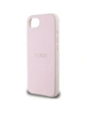 Wholesale Guess Grained Ring MagSafe Apple iPhone 16e pink - GUE4470 - {ean13} - Hurt