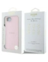 Wholesale Guess Grained Ring MagSafe Apple iPhone 16e pink - GUE4470 - {ean13} - Hurt