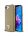 Hurtownia GSM - Guess Grained Triangle MagSafe Apple iPhone 16e hnědý - GUE4471 - {ean13} - Hurt