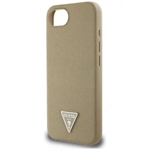 Wholesale Guess Grained Triangle MagSafe Apple iPhone 16e brown - GUE4471 - {ean13} - Hurt