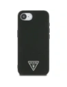 Wholesale Guess Grained Triangle MagSafe Apple iPhone 16e black - GUE4472 - {ean13} - Hurt