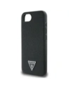 Wholesale Guess Grained Triangle MagSafe Apple iPhone 16e black - GUE4472 - {ean13} - Hurt